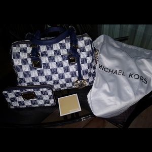 Michael Kors purse and wallet
